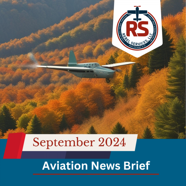 September 2024 Aviation News